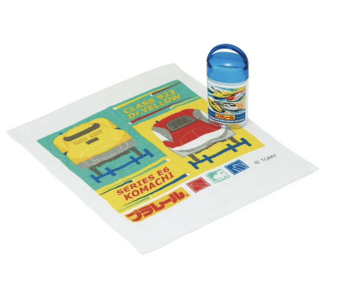 Skater 新幹線 毛巾連收納盒套裝