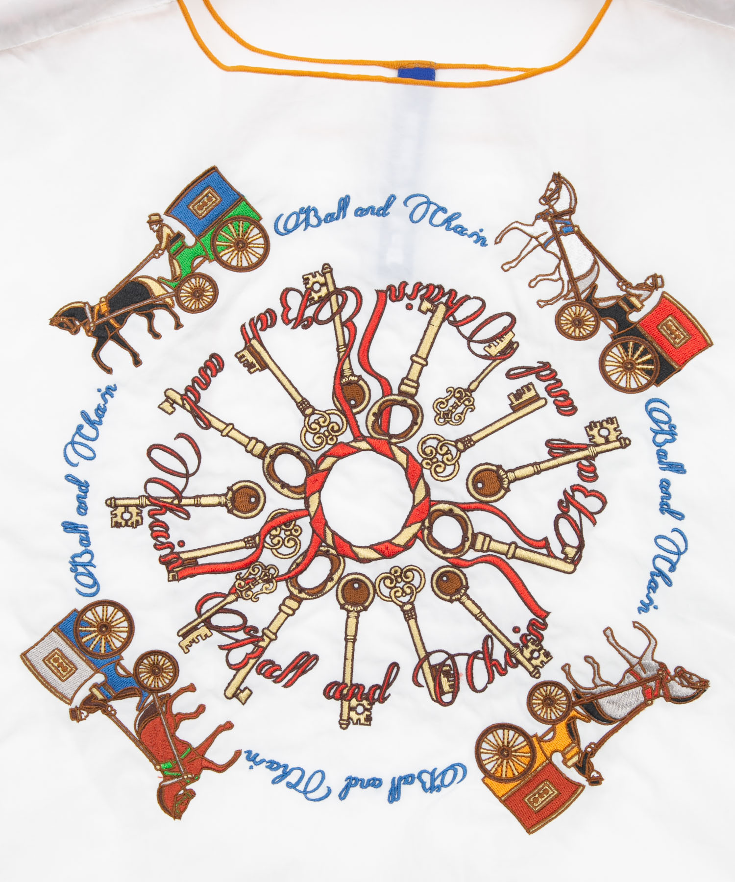 KEY & CARRIAGE (M) 白 30103804