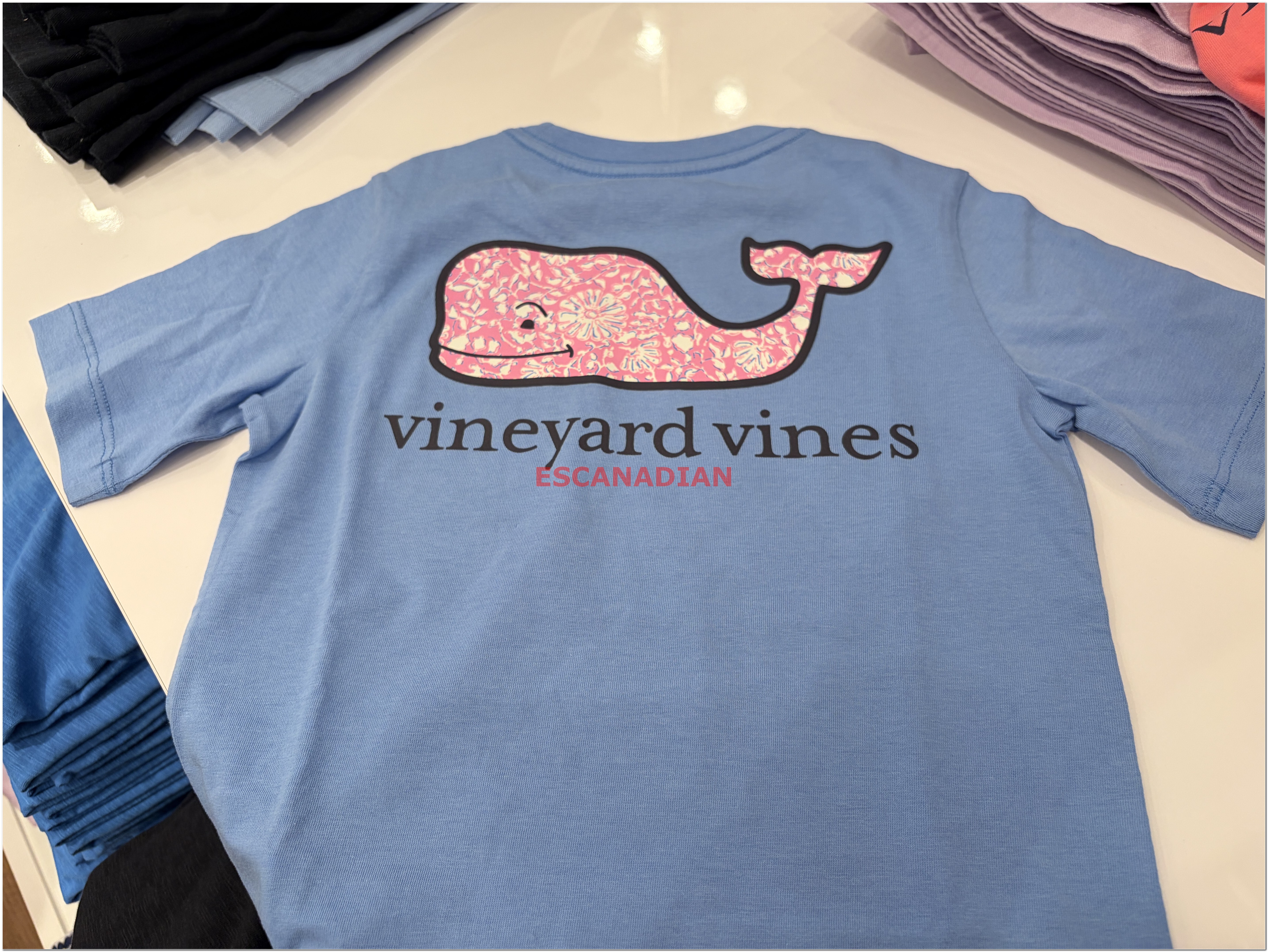 【限時】Vineyard Vines小鯨魚 女童裝 正反圖 短TEE