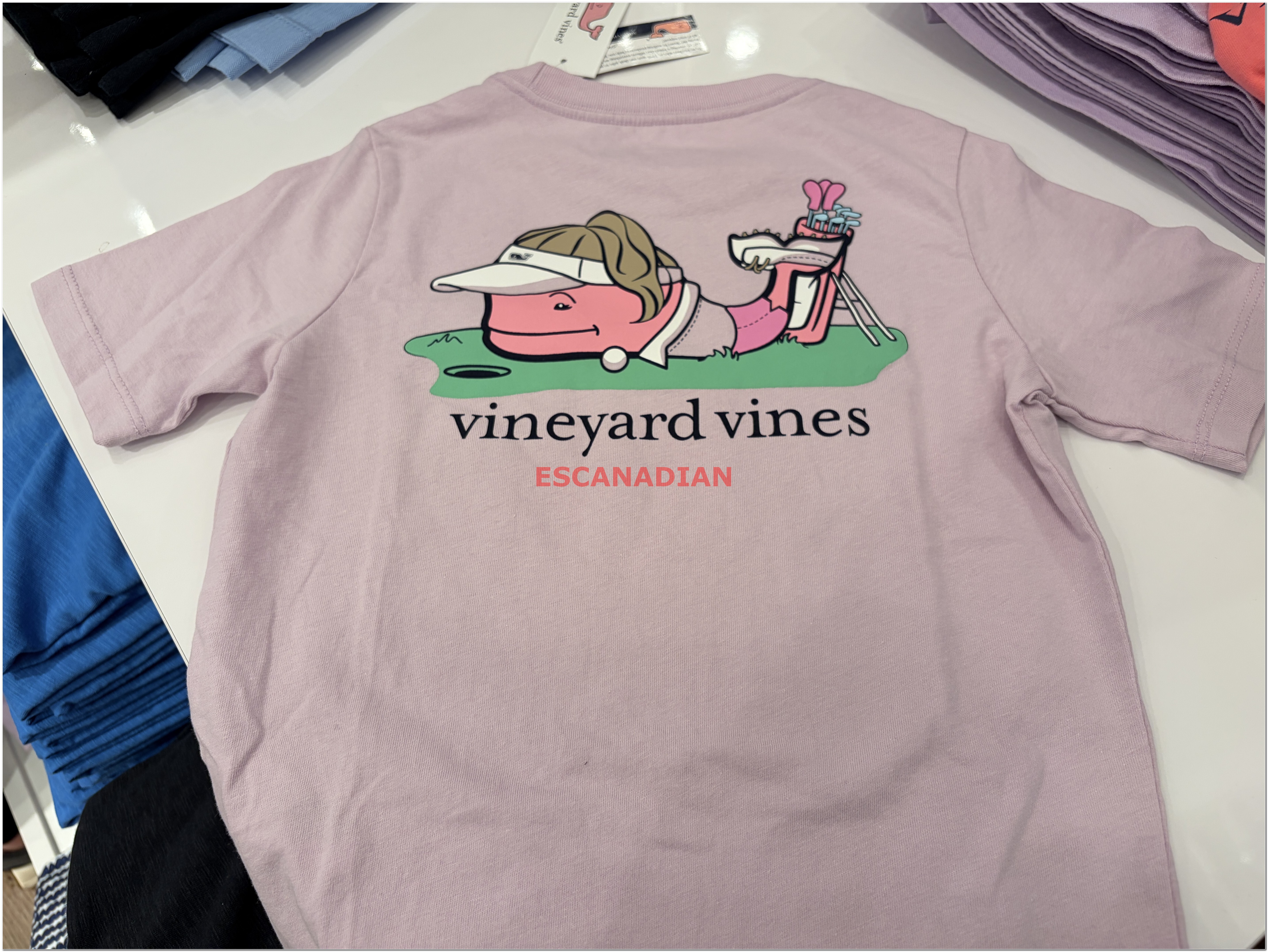 【限時】Vineyard Vines小鯨魚 女童裝 正反圖 短TEE