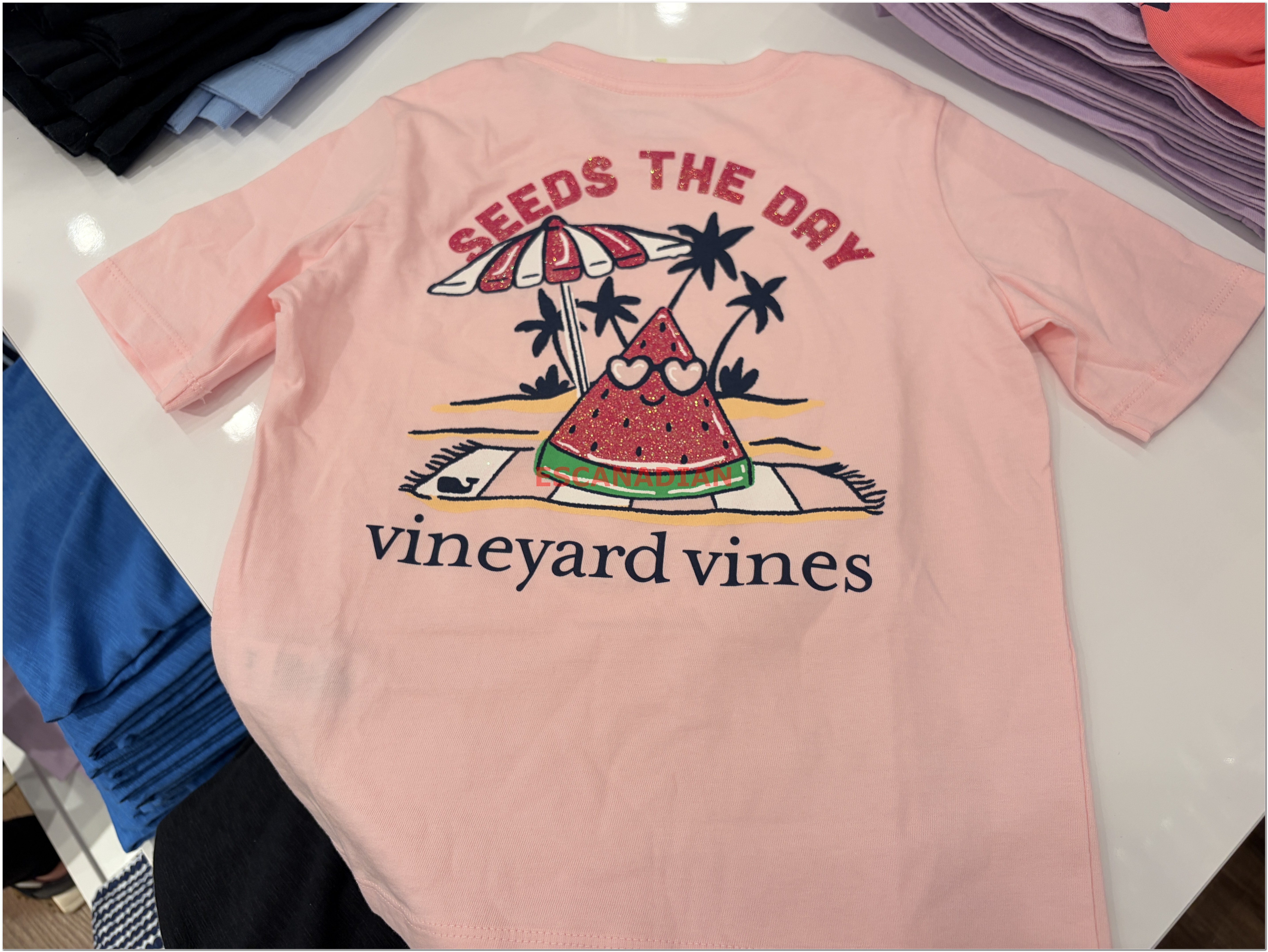 【限時】Vineyard Vines小鯨魚 女童裝 正反圖 短TEE