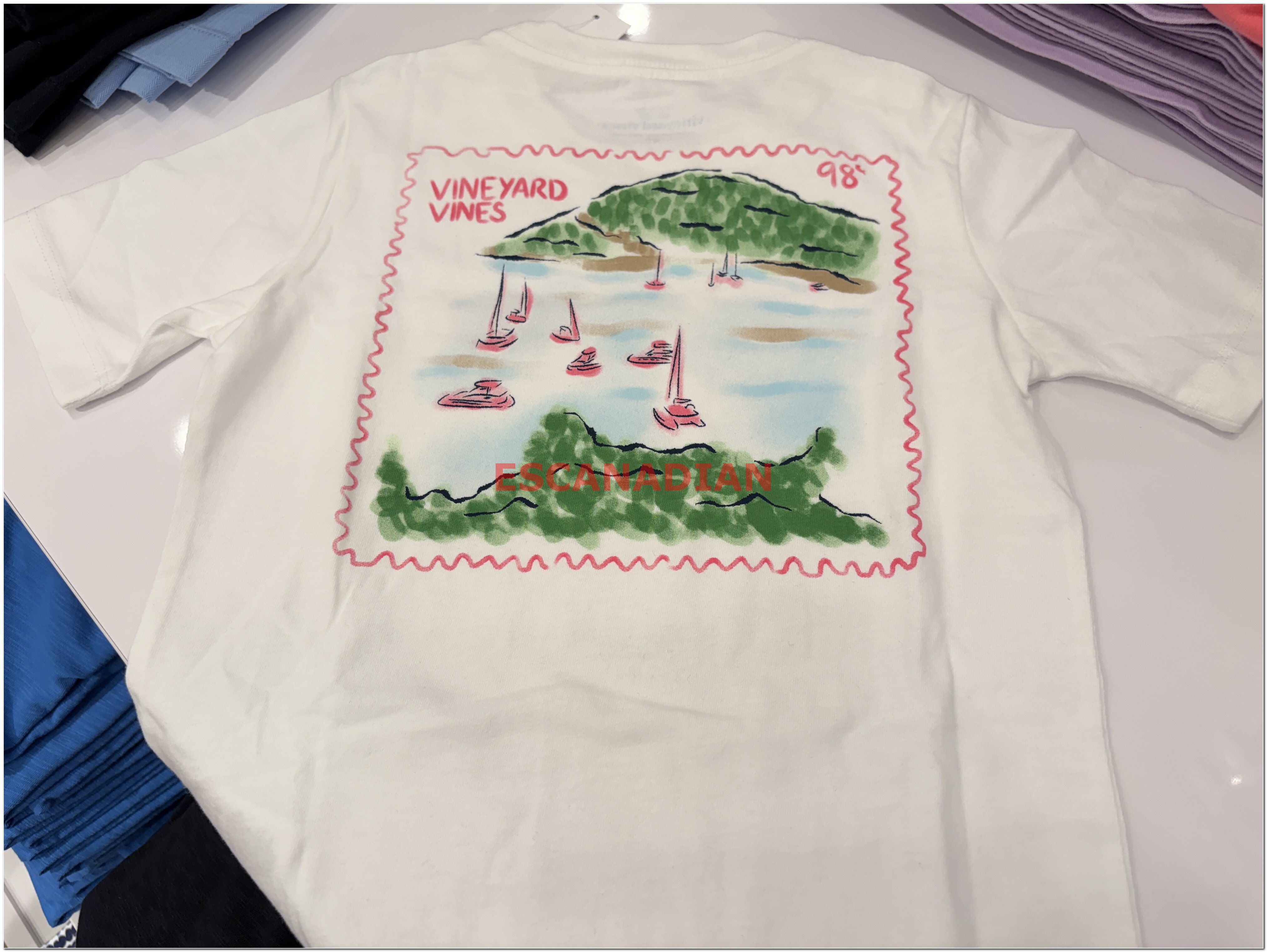 【限時】Vineyard Vines小鯨魚 女童裝 正反圖 短TEE