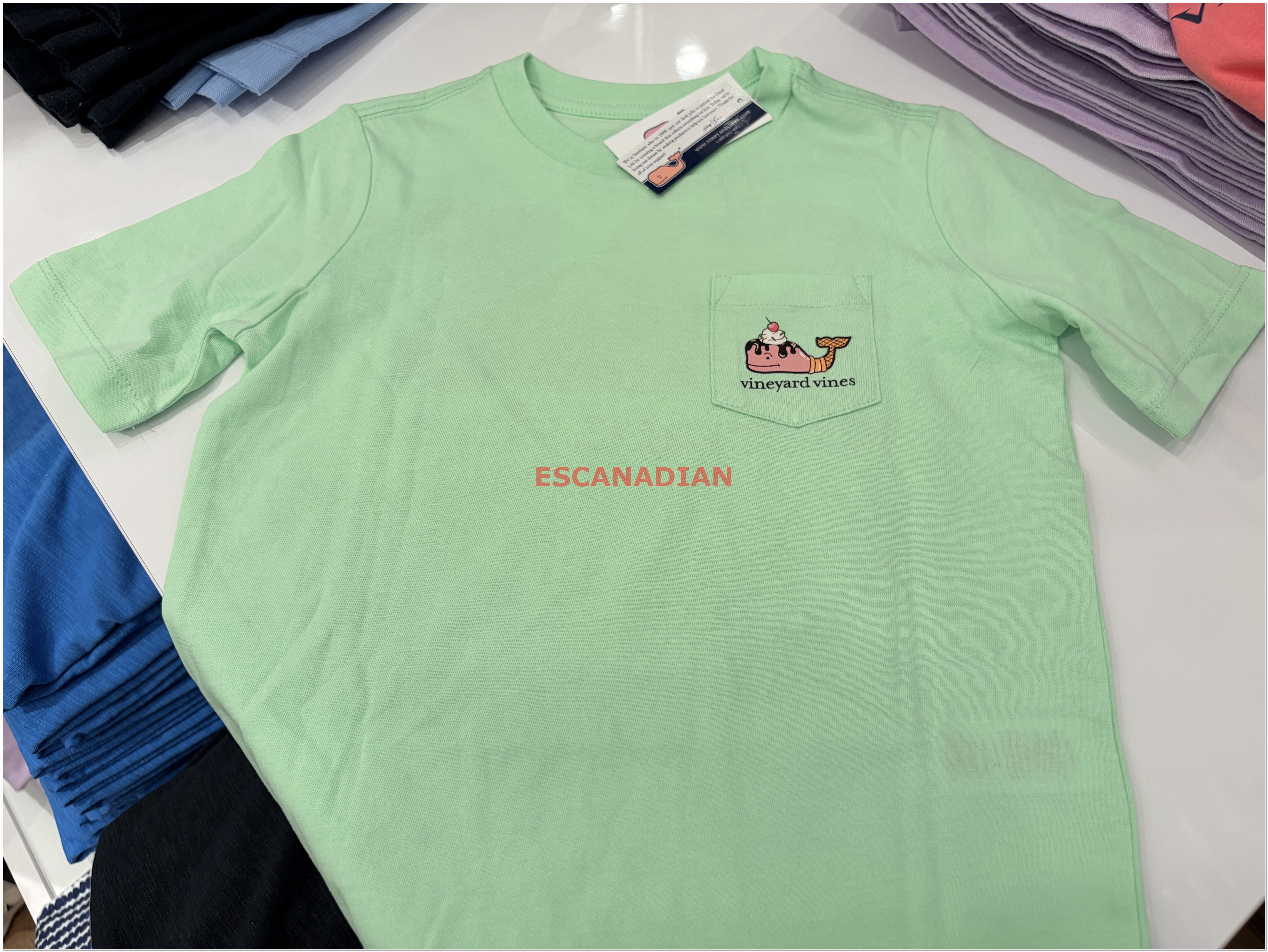 【限時】Vineyard Vines小鯨魚 女童裝 正反圖 短TEE