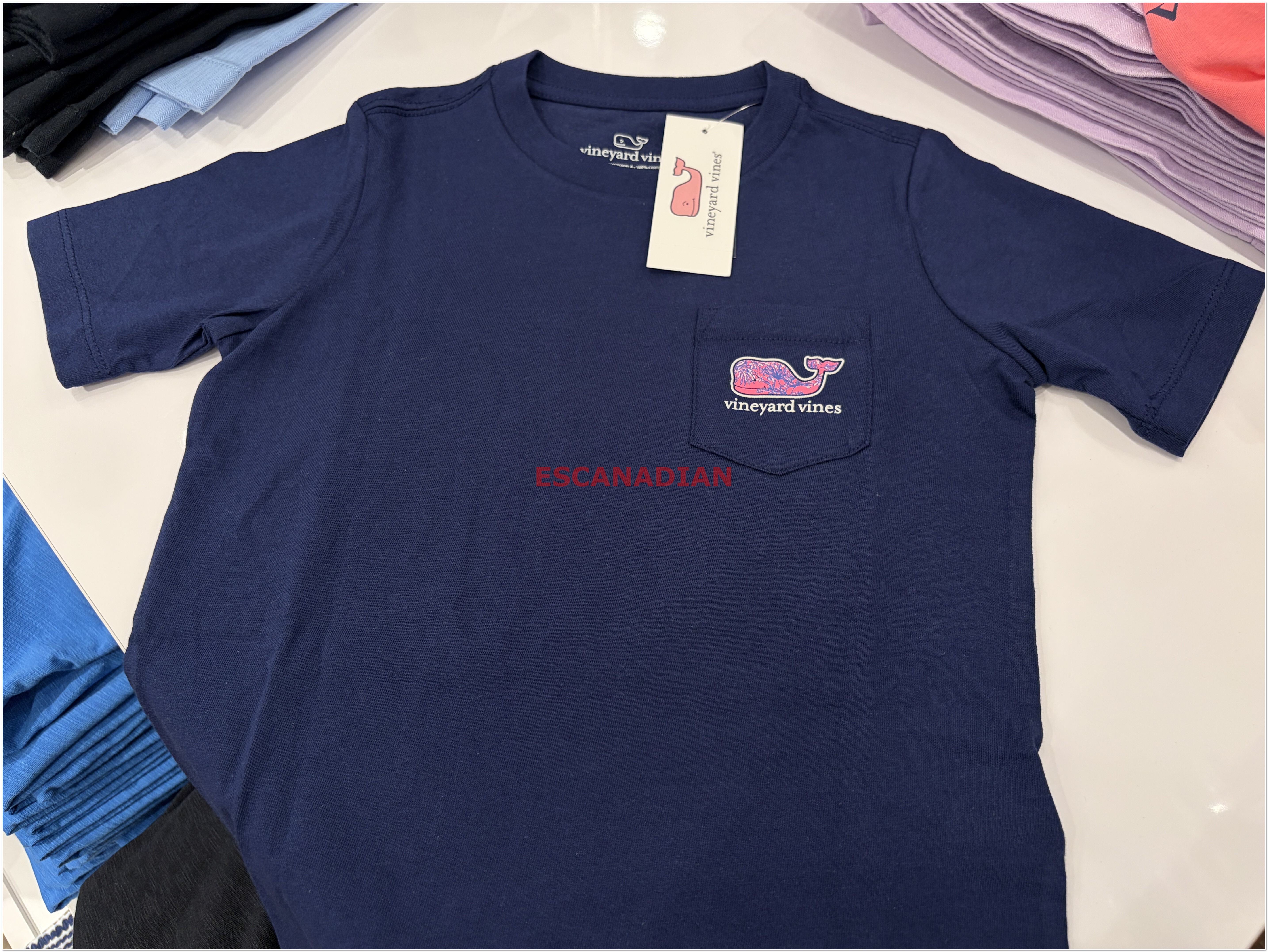 【限時】Vineyard Vines小鯨魚 女童裝 正反圖 短TEE