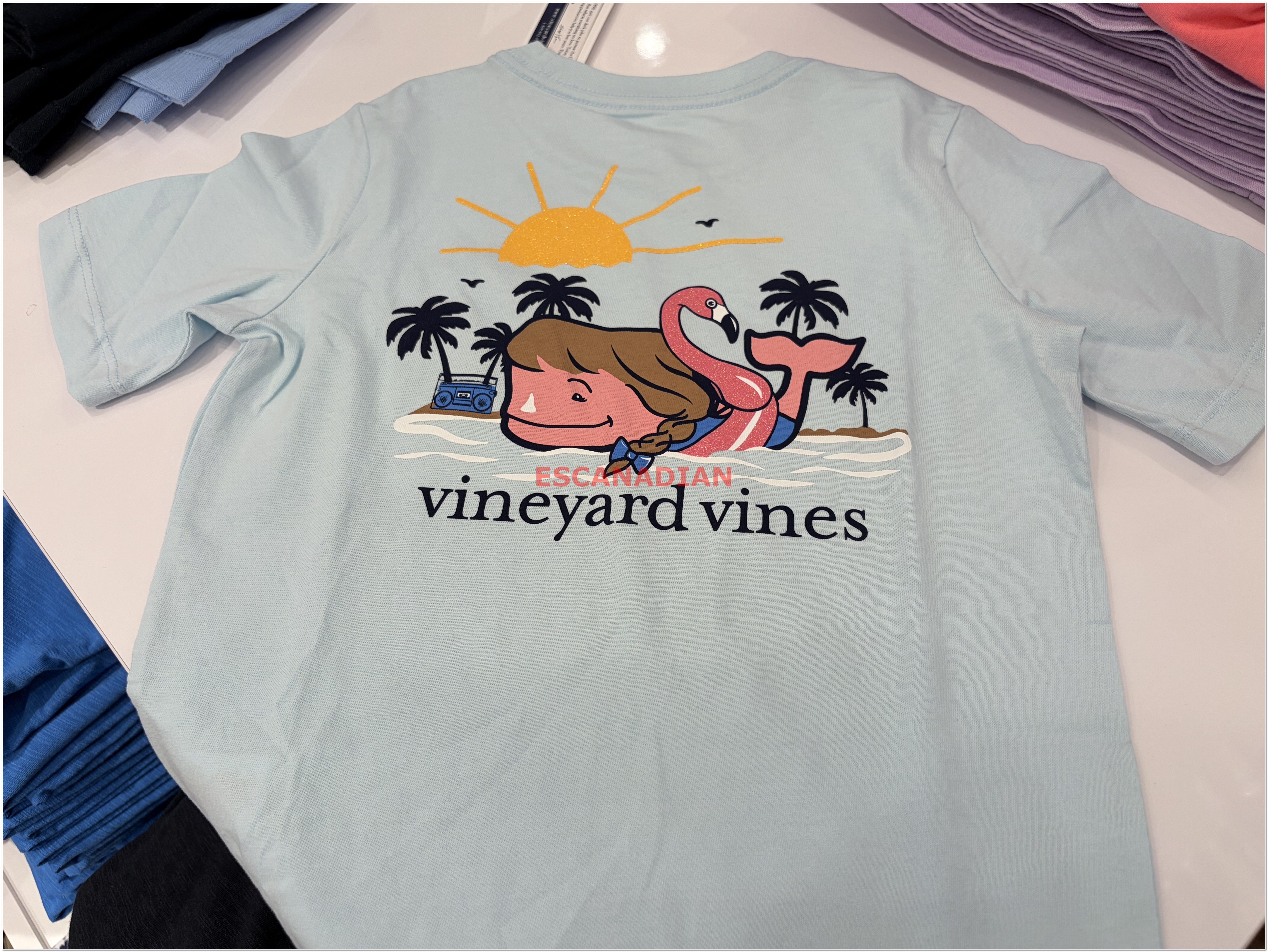 【限時】Vineyard Vines小鯨魚 女童裝 正反圖 短TEE