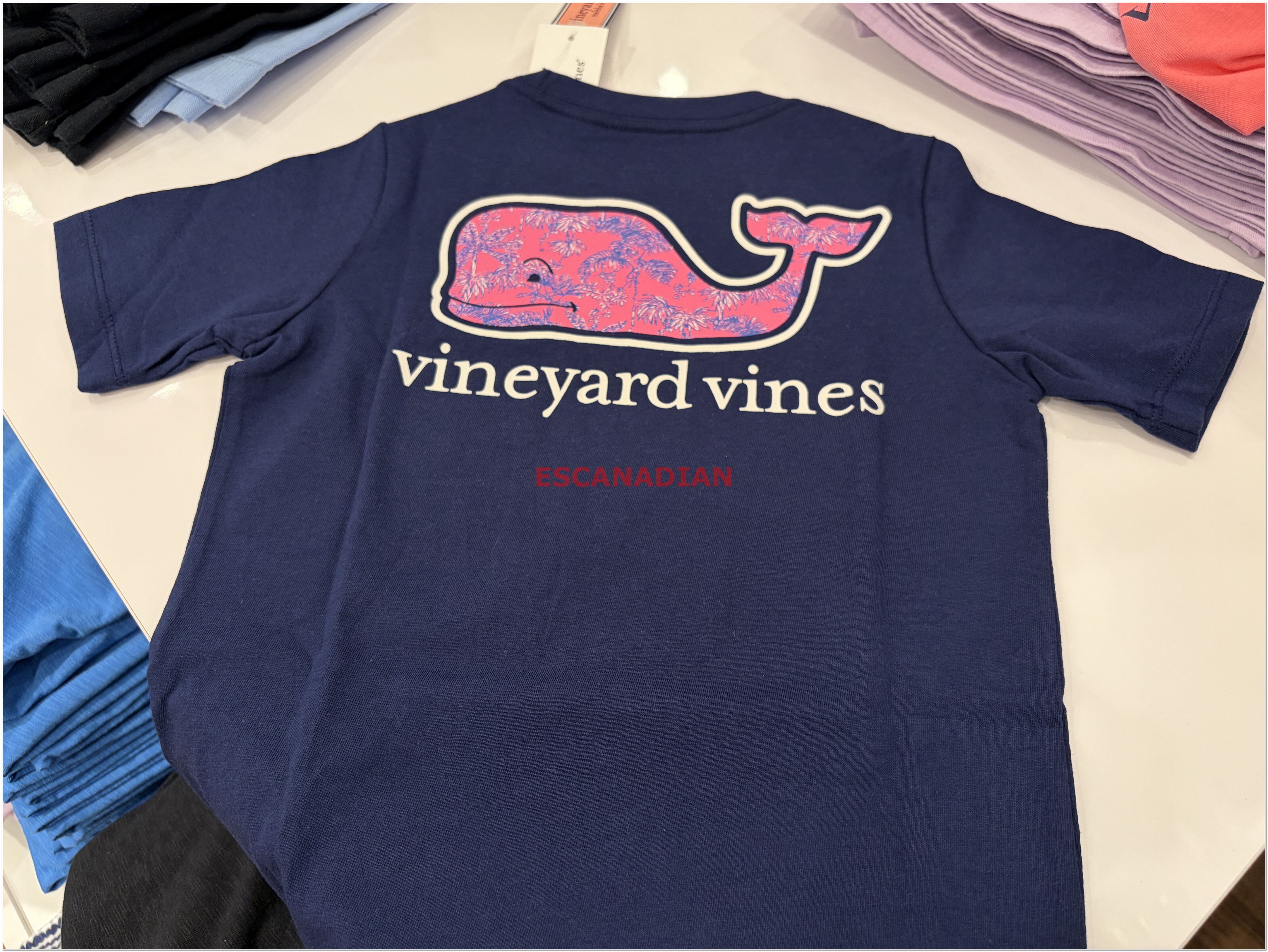 【限時】Vineyard Vines小鯨魚 女童裝 正反圖 短TEE