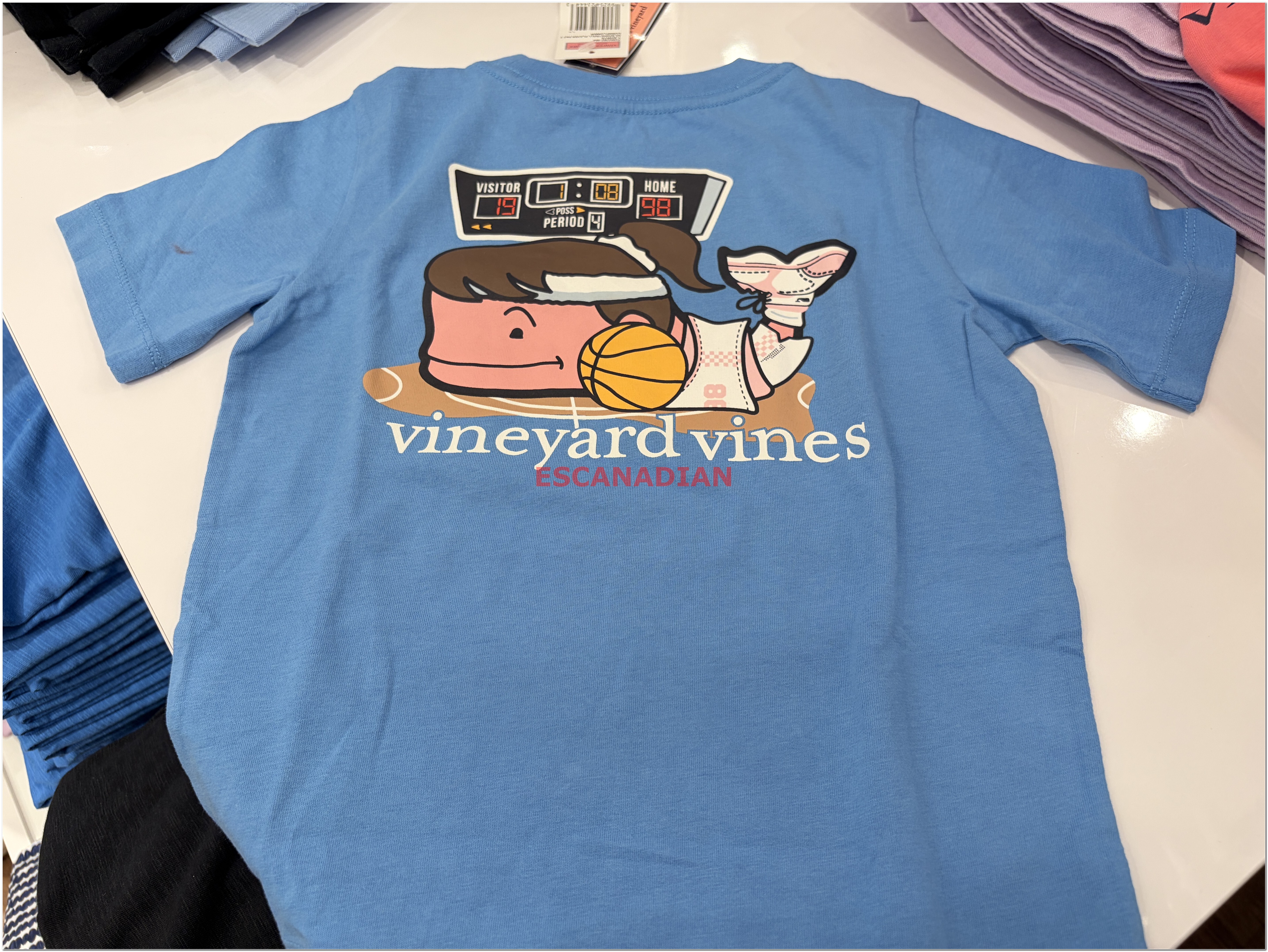 【限時】Vineyard Vines小鯨魚 女童裝 正反圖 短TEE