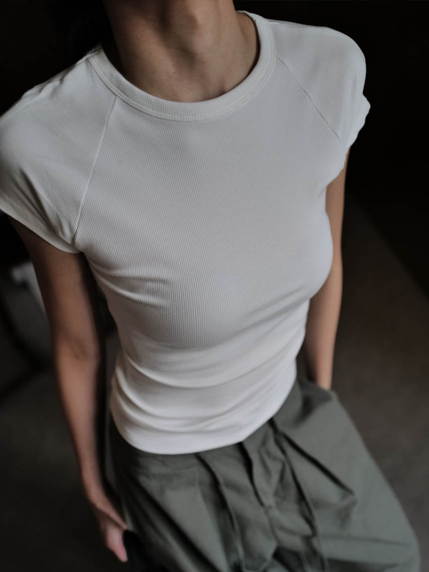 洗水魚骨百搭個性上衣*4色