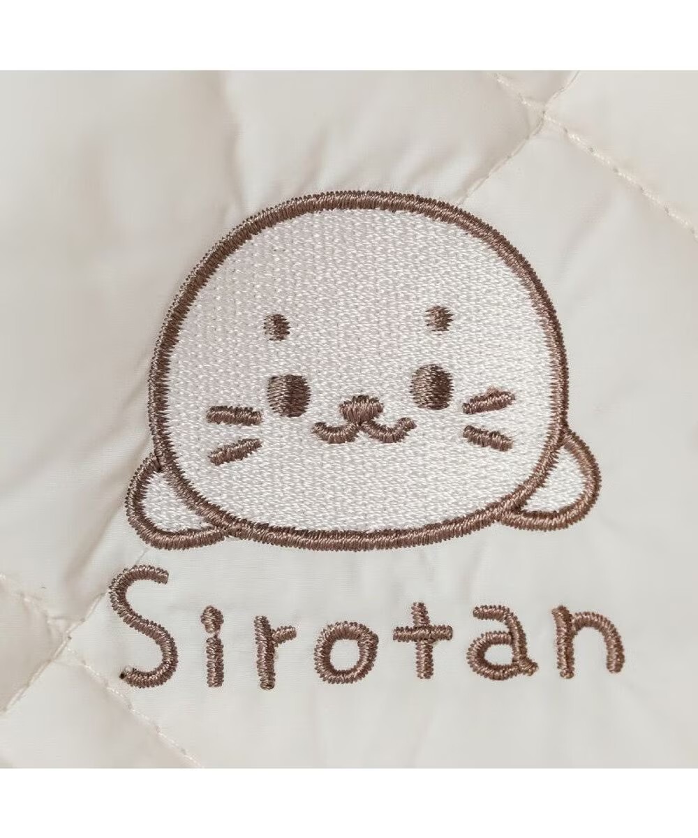Sirotan 刺繡LOGO 菱格鋪棉外套 米白 (男女同款）M、L