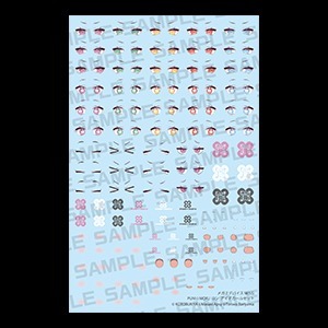 26年10月 女神裝置M.S.G PUNI☆MOFU 龍龍 EYE DECAL SET 水貼 (KP898)