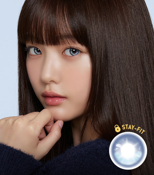 NINECOINS 1 Day AURORIS SERIES MIDNIGHT AQUA｜日拋彩妝隱形眼鏡｜每盒10片