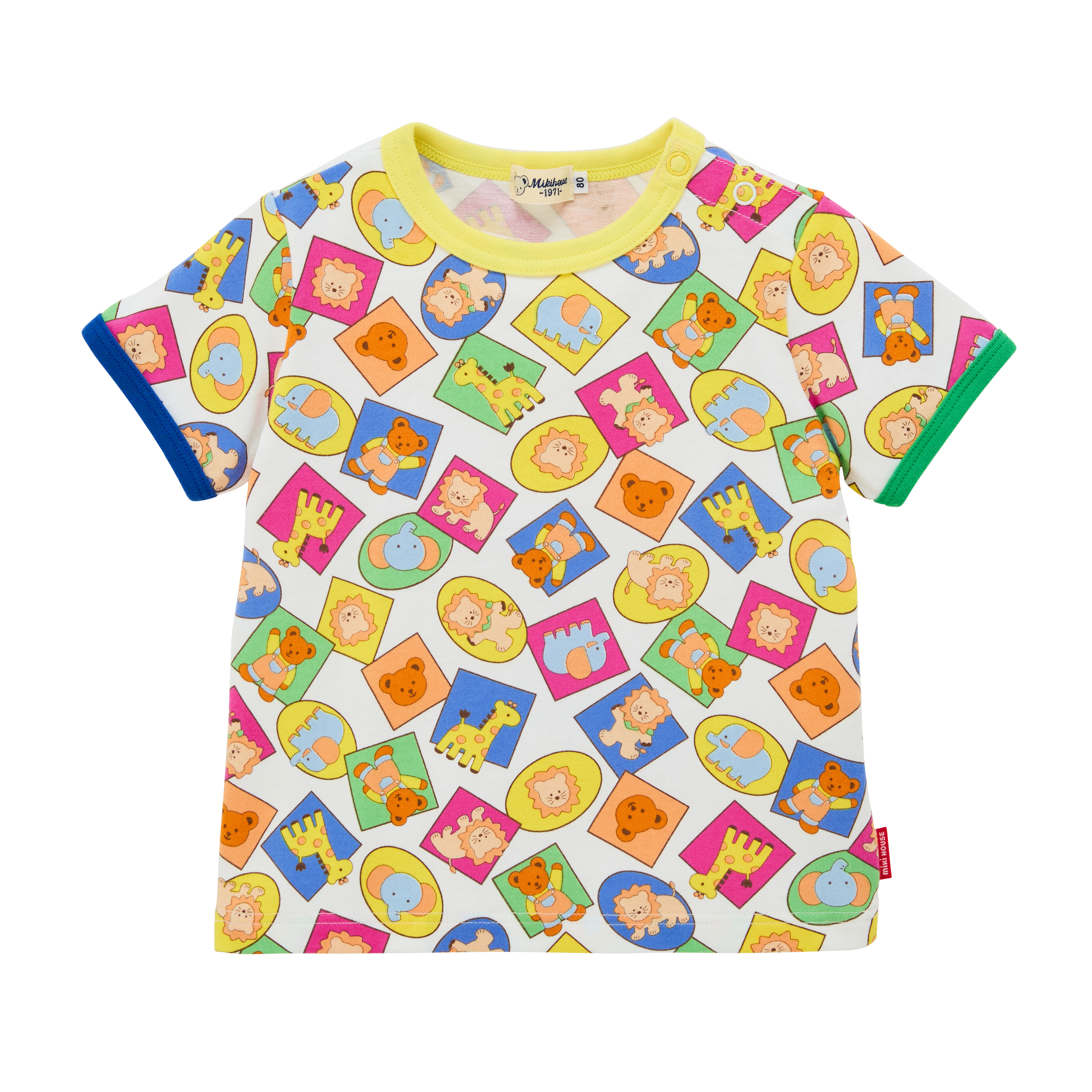 MIKI HOUSE BEAR 短袖T恤-多色