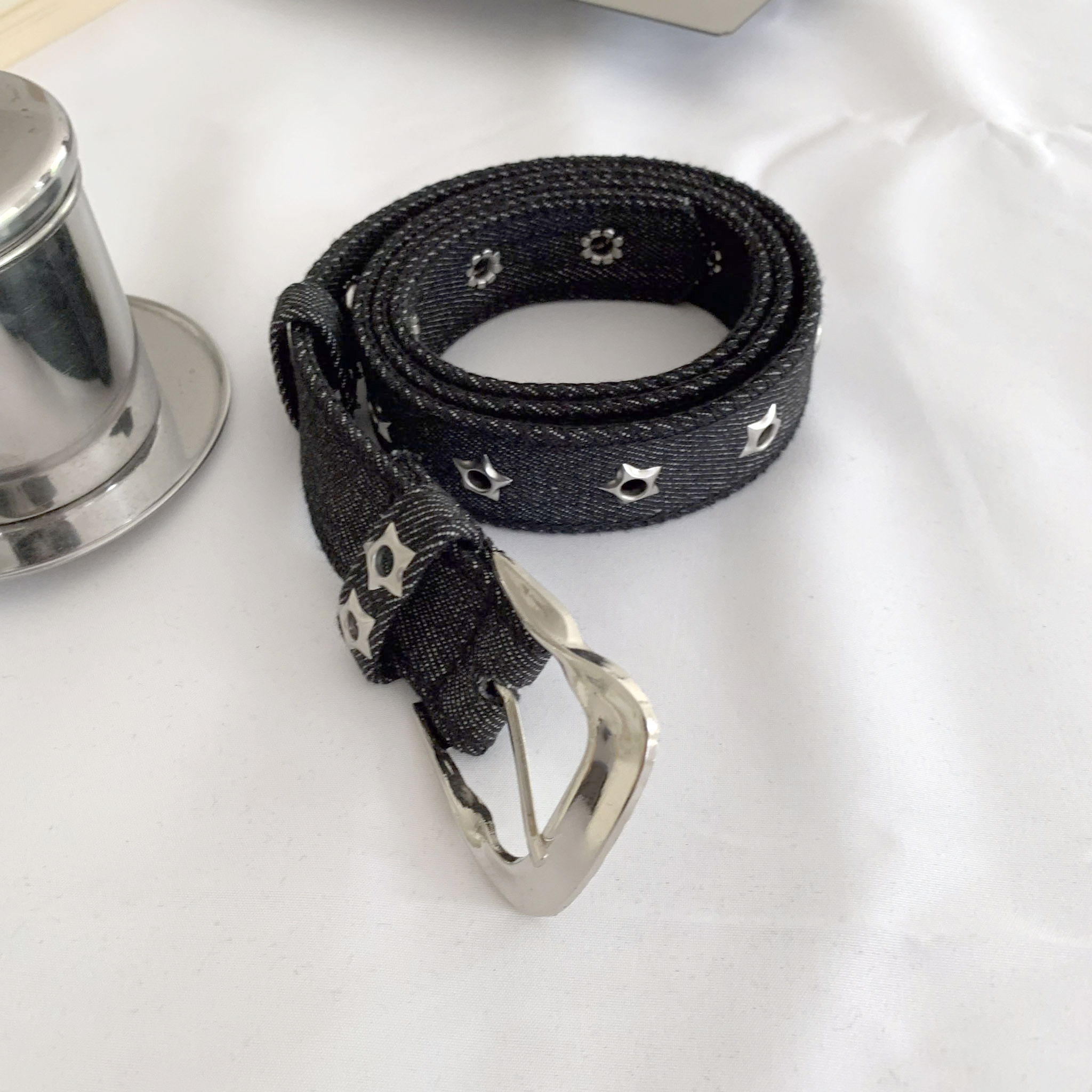 ISA_一條Gen Z必備! 你沒有的星星鉚釘牛仔腰帶_63084