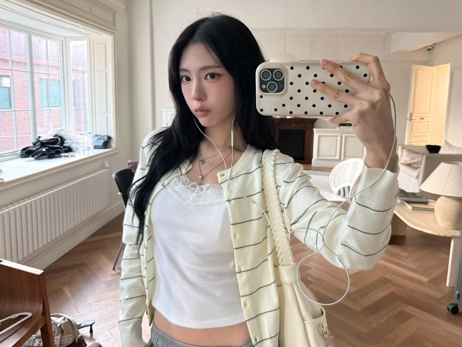 A09 本期推薦!半島藍 條紋小外套