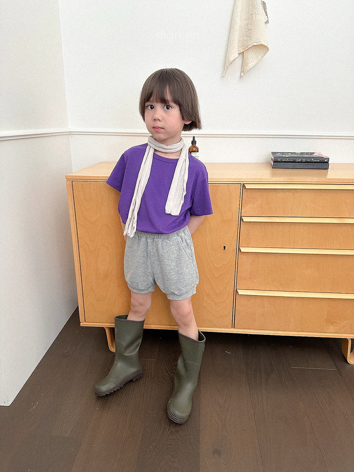 正韓夏Digreenkids 兩色捲心麵包短褲