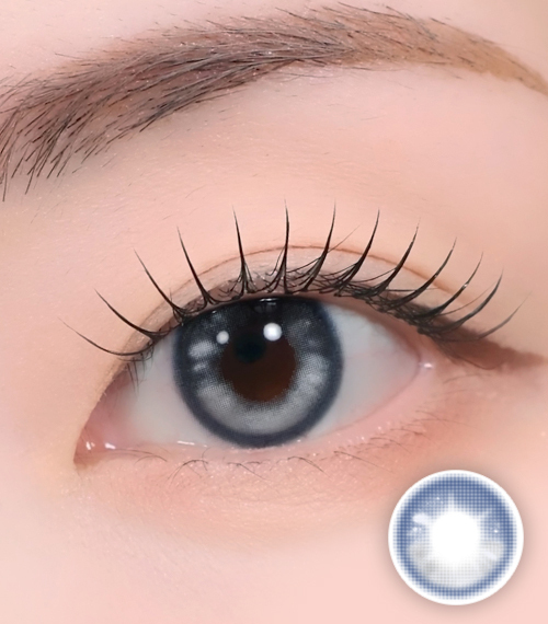 NINECOINS 1 Day AURORIS SERIES MUSE GRAY｜日拋彩妝隱形眼鏡｜每盒10片