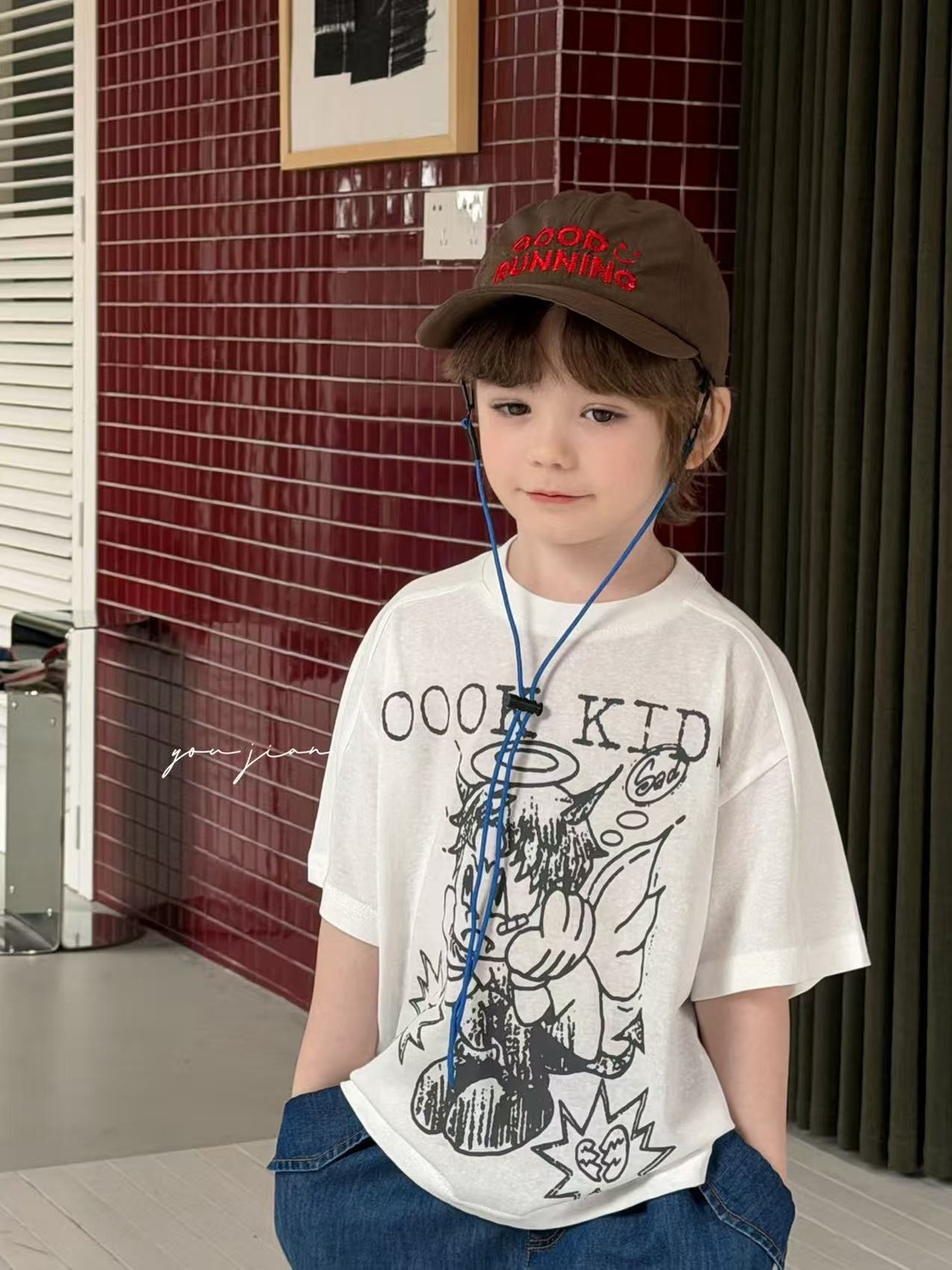 26夏 生氣天使塗鴉T