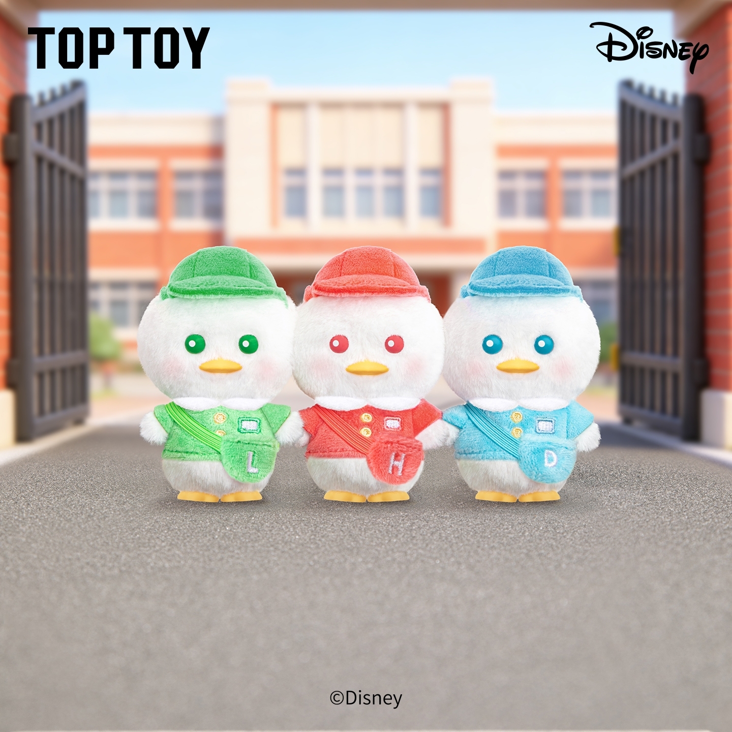 迪士尼米奇家族小小背包系列絨毛吊飾  [8入/中盒]