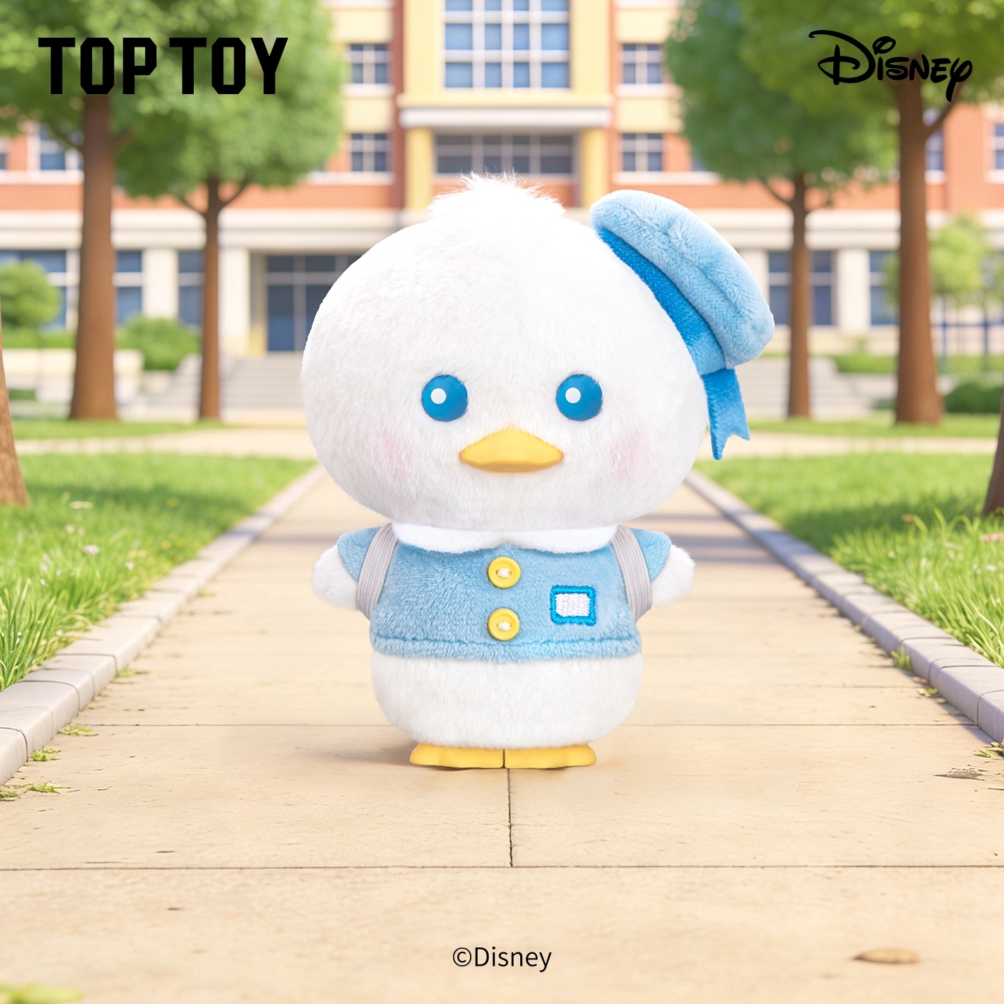 迪士尼米奇家族小小背包系列絨毛吊飾 [單盒]