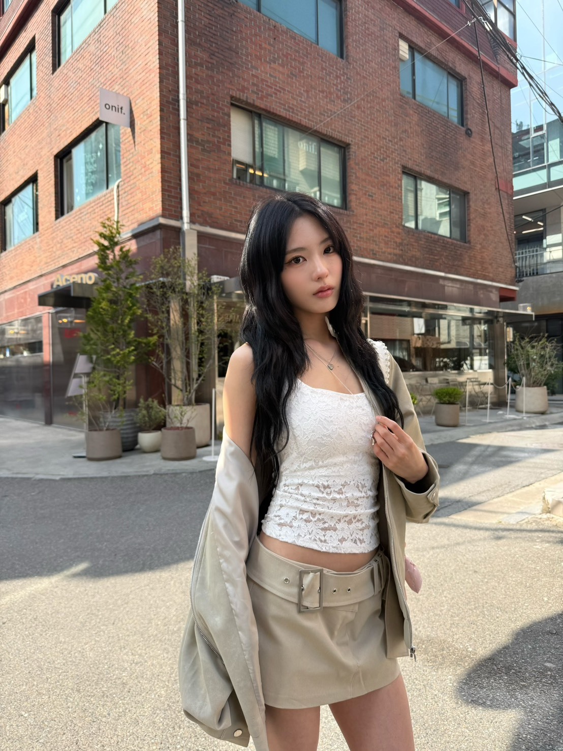 A12 本期推薦!時髦尤利 皮帶褲裙