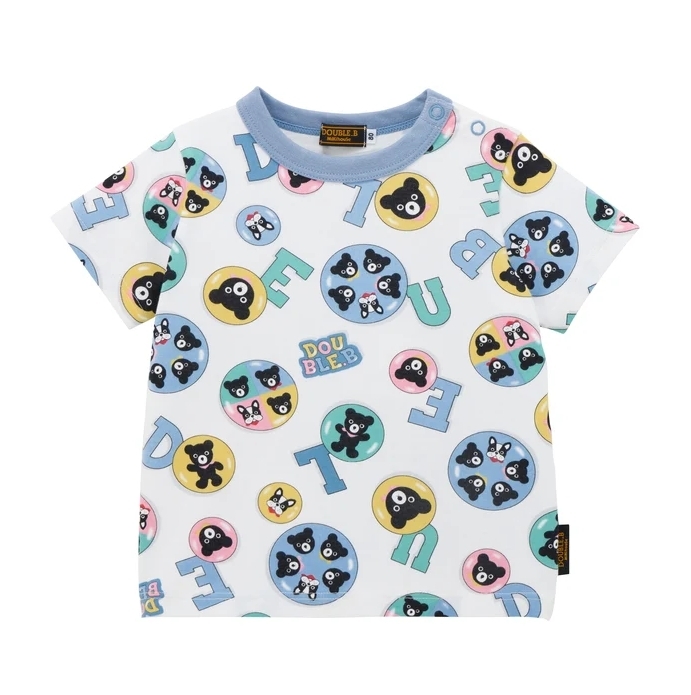 DOUBLE_B 印花短袖T恤-多色