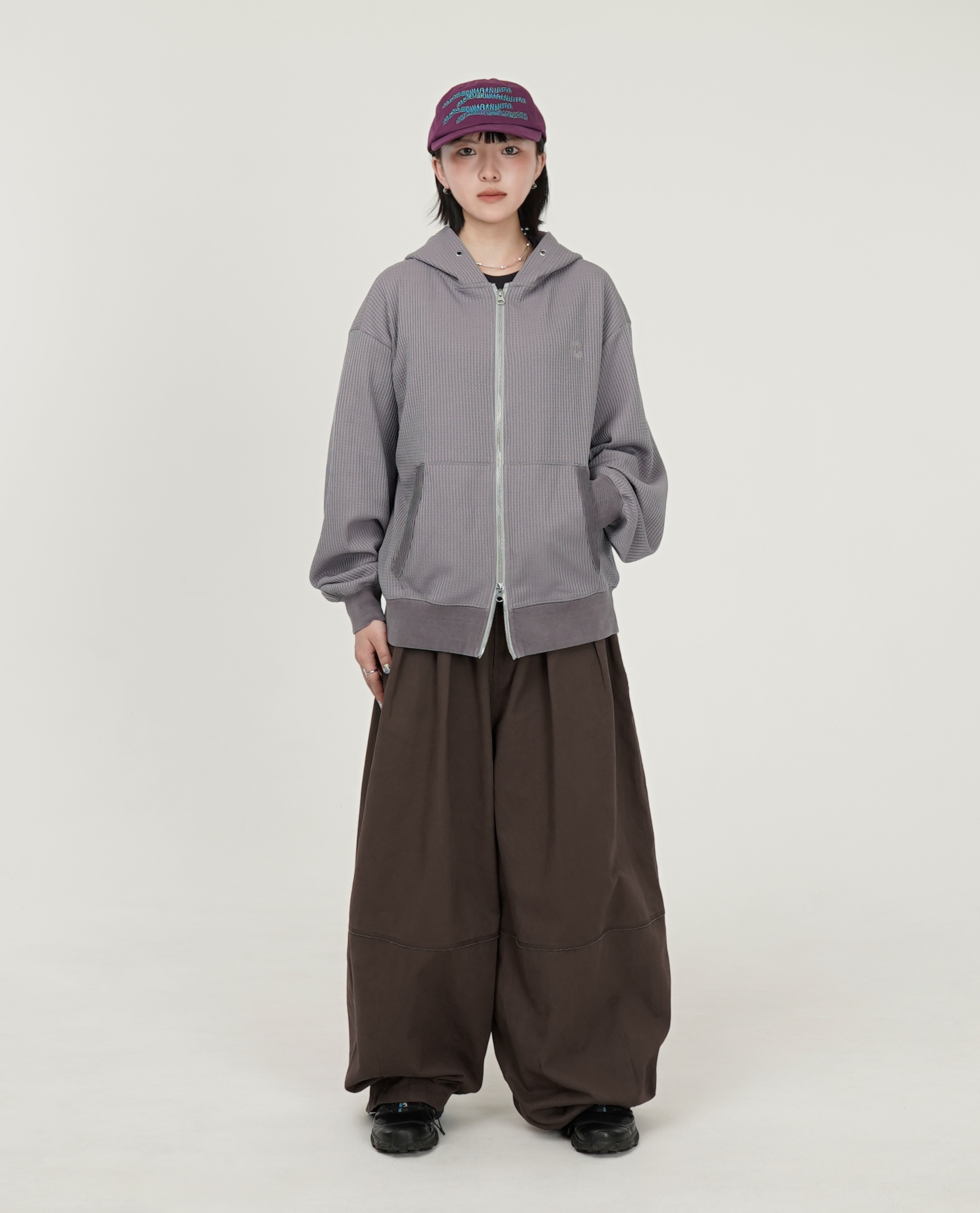 999HUMANITY ADVENTURE HOODED ZIP UP - 26SS