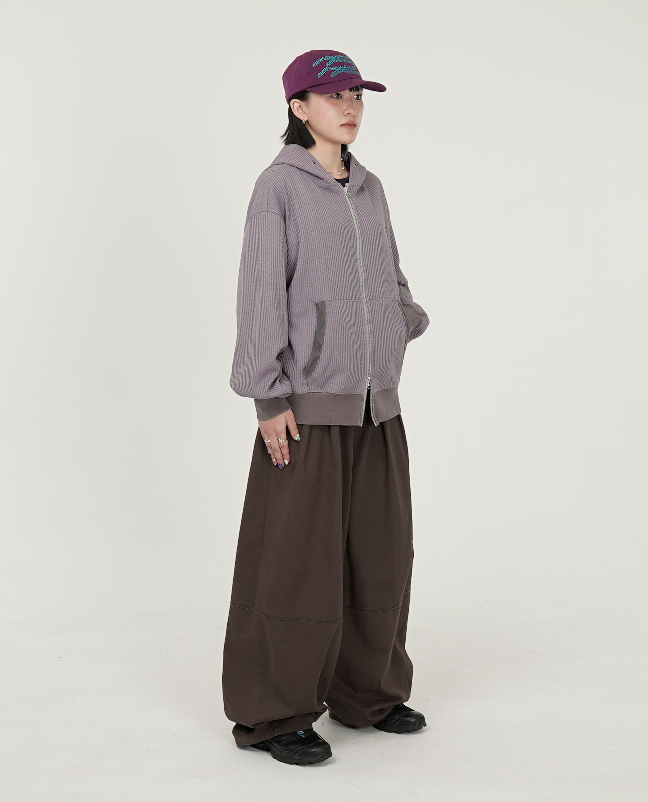 999HUMANITY ADVENTURE HOODED ZIP UP - 26SS