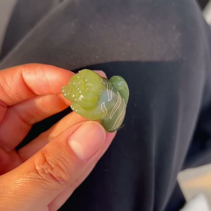 328721 和田玉老虎