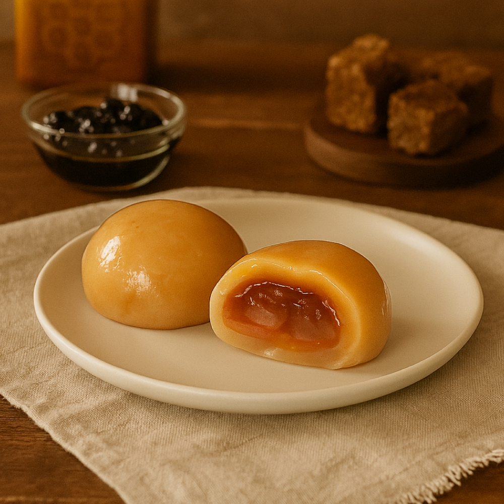 【Mass Production】Brown Sugar Boba Milk Tea Kueh