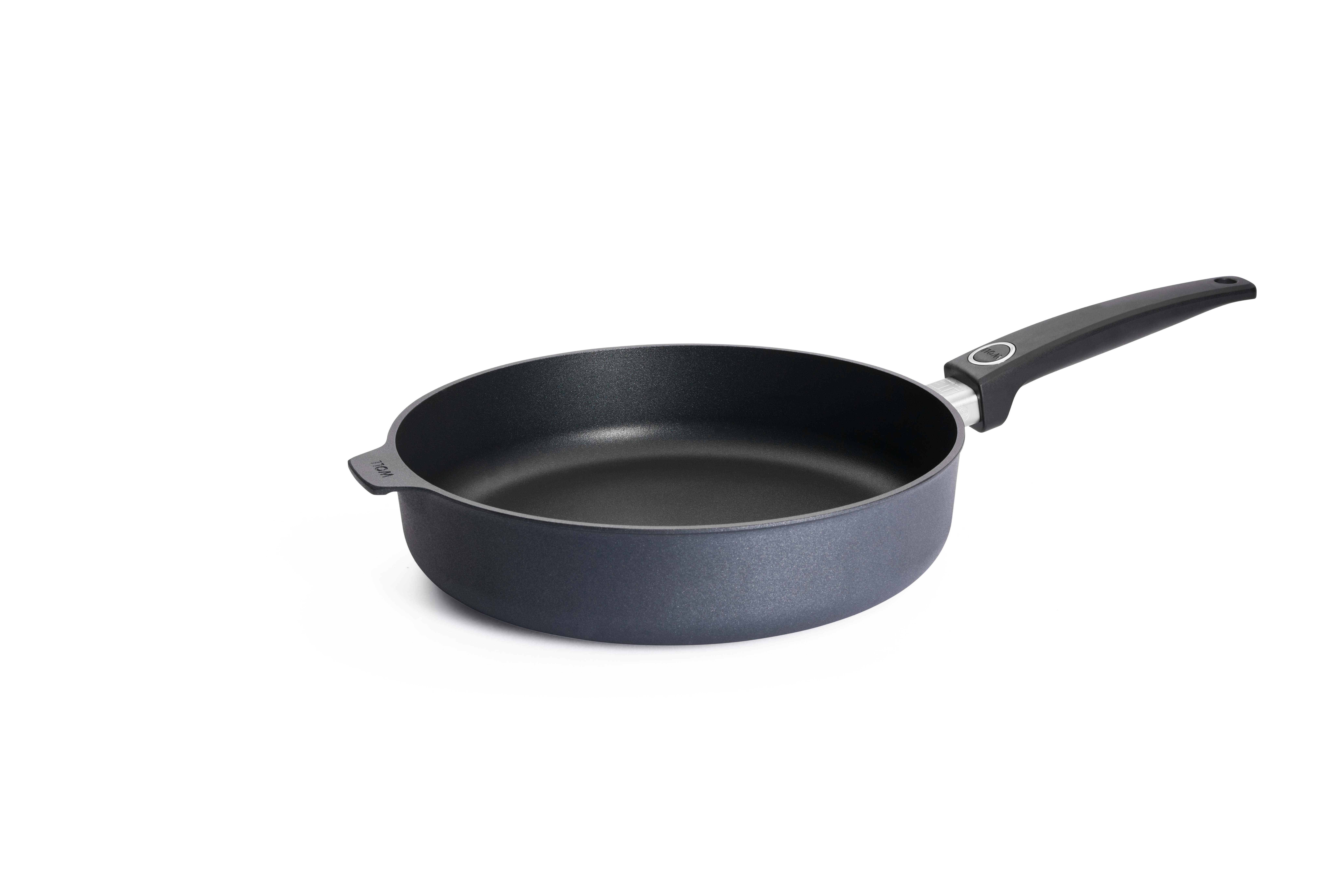 WOLL 輕．型鑽石系列 - 28cm 鑽石深煎鍋 (固定手柄｜明火限定｜連玻璃鍋蓋)