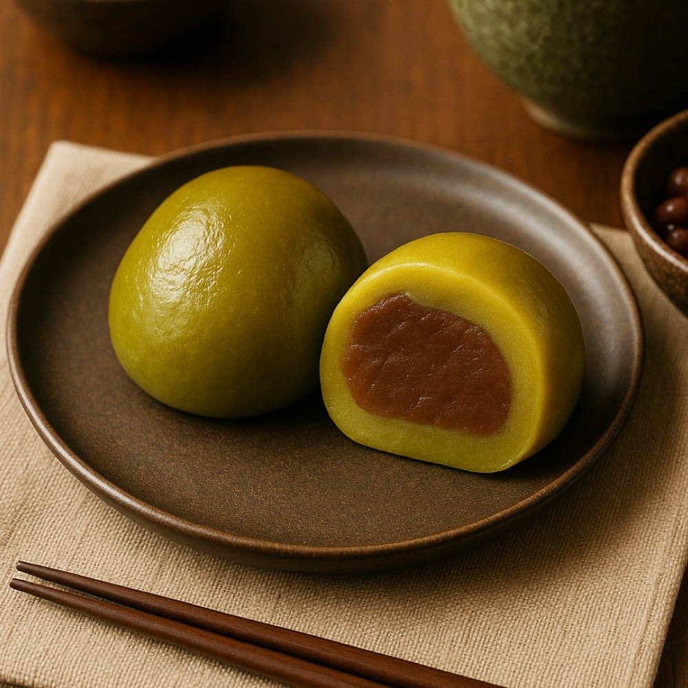 【Mass Production】Matcha Red Bean Kueh