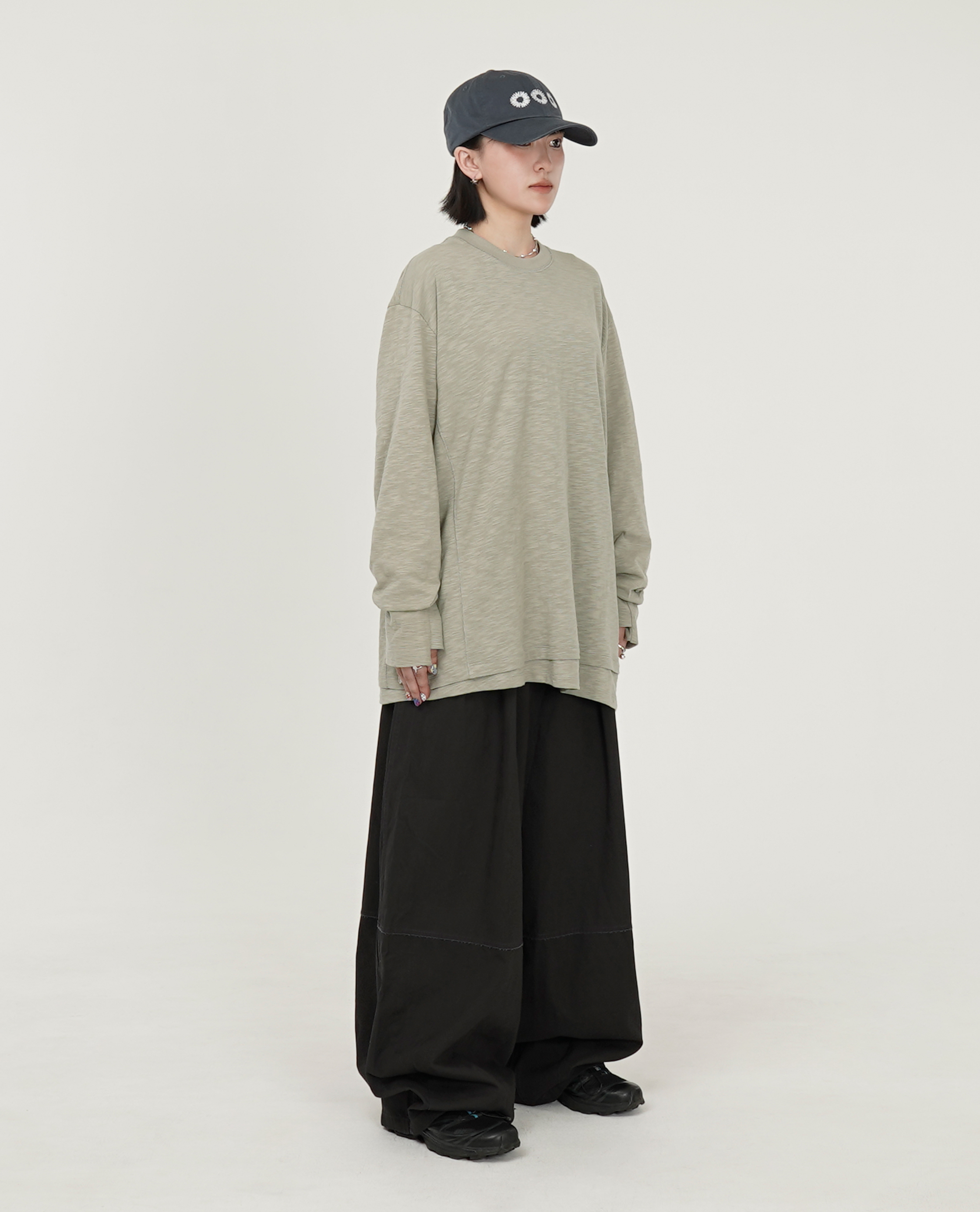 999HUMANITY LAYERED LONG SLEEVE TEE - 26SS