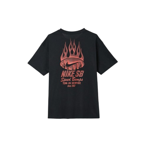 NIKE SB MAX90 TOW SKATE TEE 黑色 火焰LOGO HJ0821-010