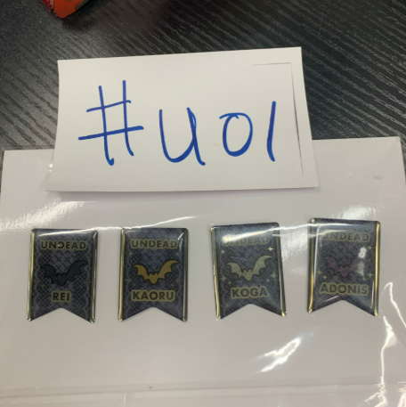 ES UNDEAD 襟章 set #U01