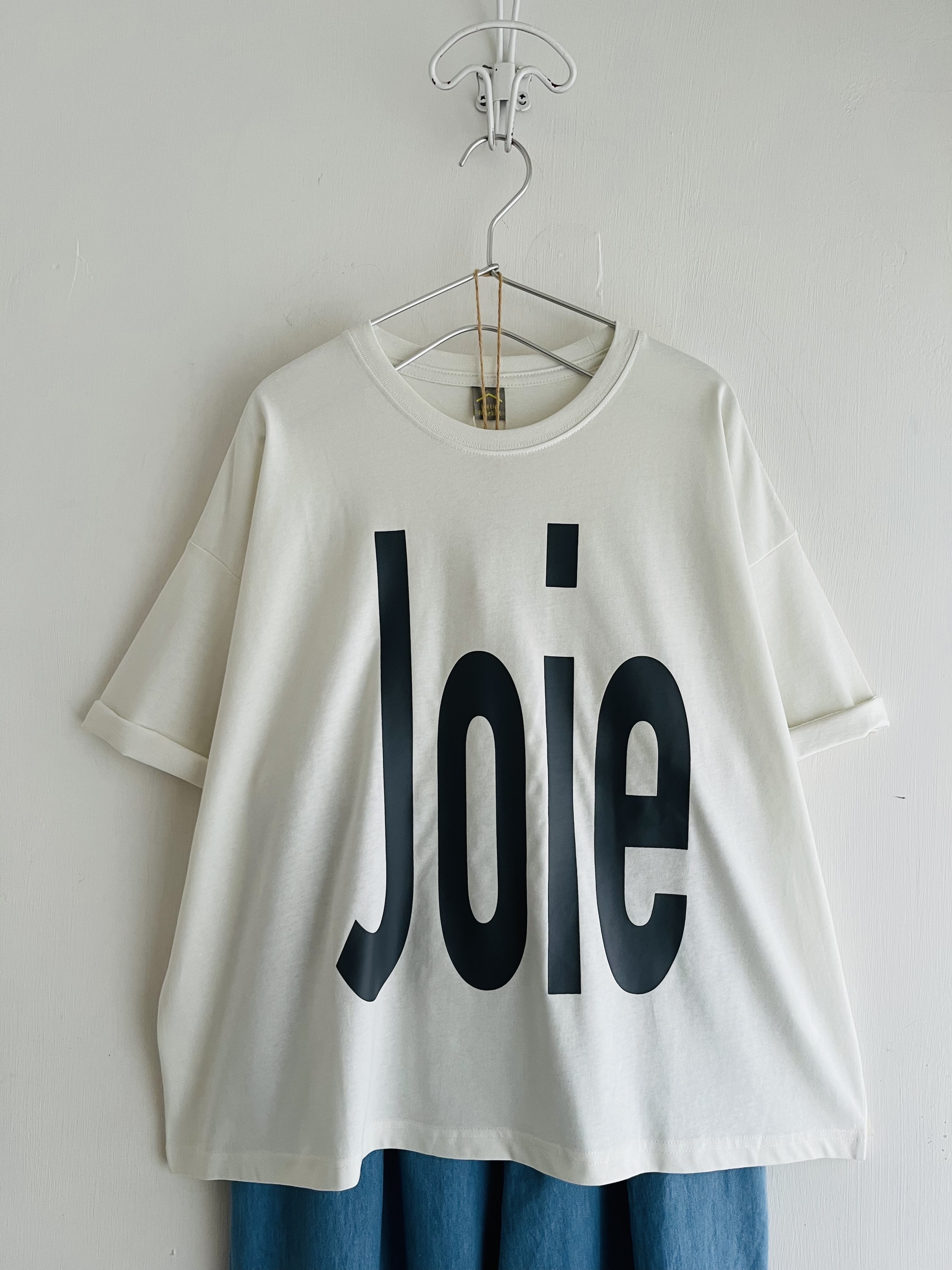 Little Market象牙色圓領tee