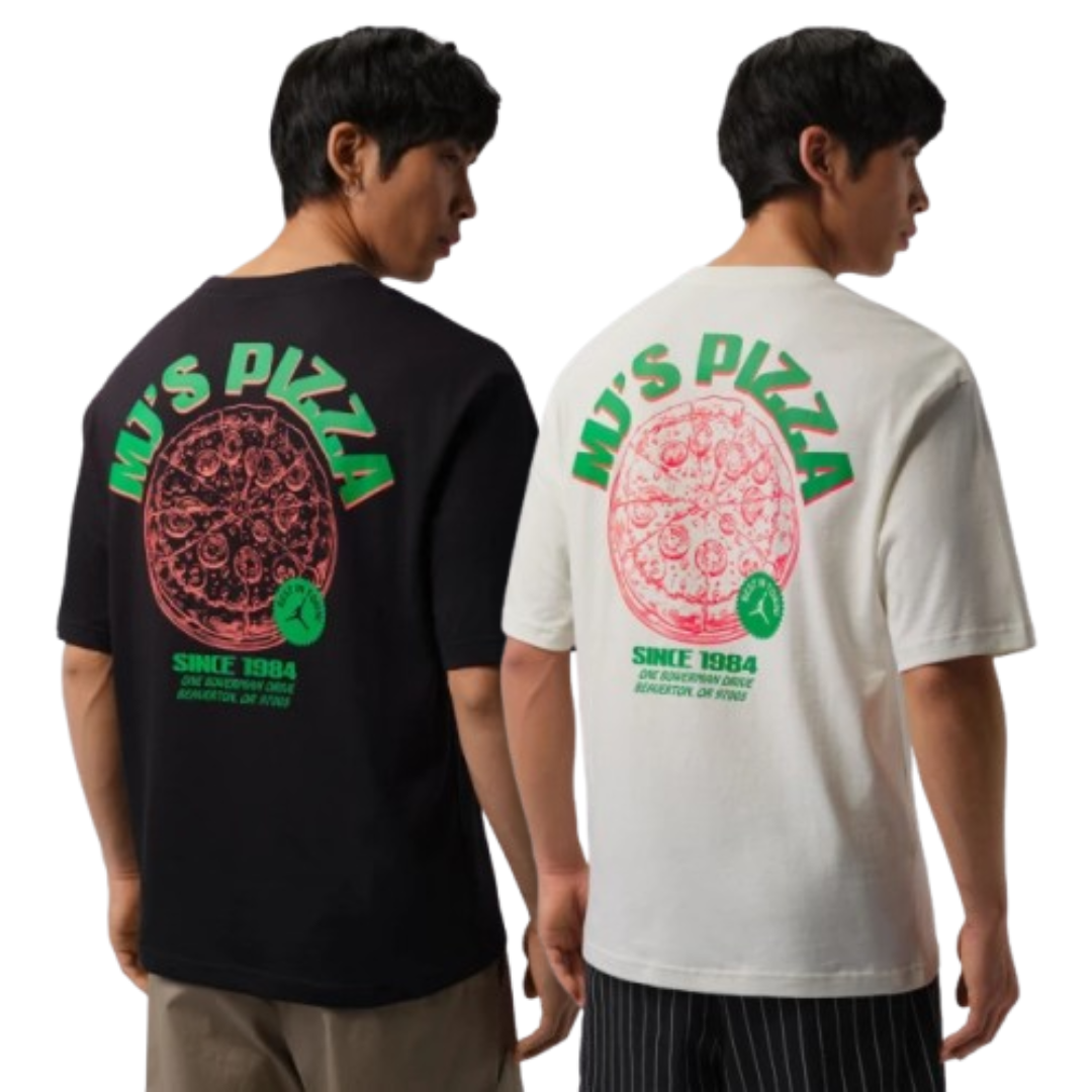 【官網限定】NIKE AS M J NC PIZZA GFX SS CREW 白 IF3167-133 黑 IF3167-010 IV