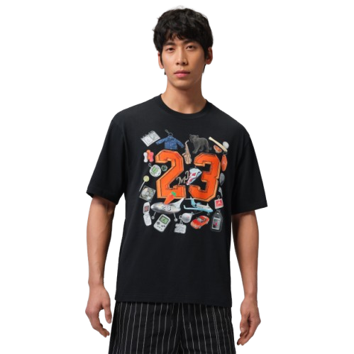 【官網限定】Nike 長袖上衣男裝Jordan 毛圈巾黑 IR6305-010 IV