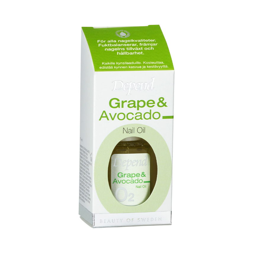 O2 葡萄x牛油果指甲日用修護油 (8607)
