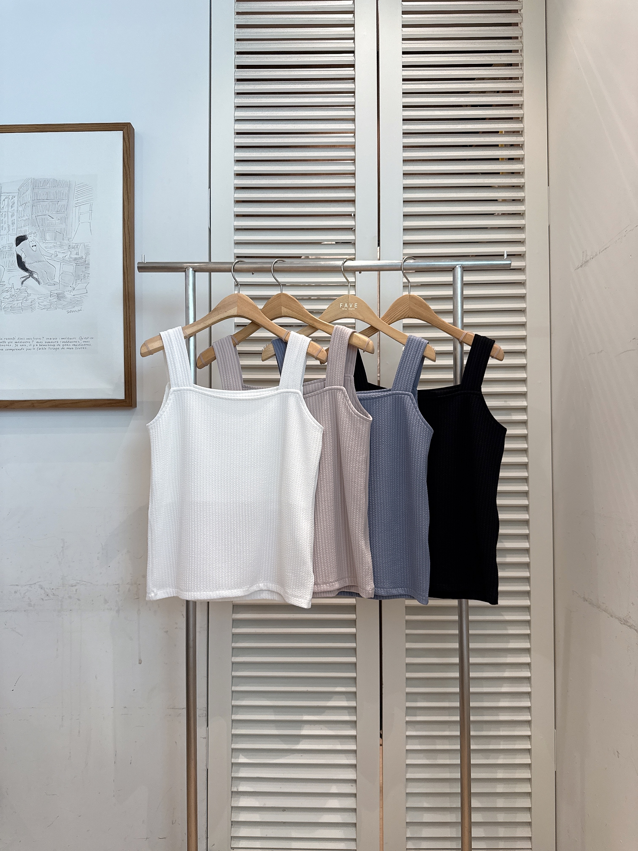 YE062 FAVE 姐姐推介淨背心