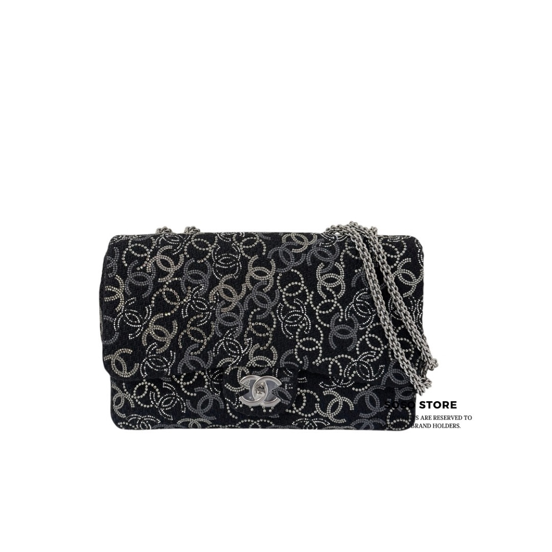 Chanel Paris-Shanghai Pudong Flap Bag - Black / SHW