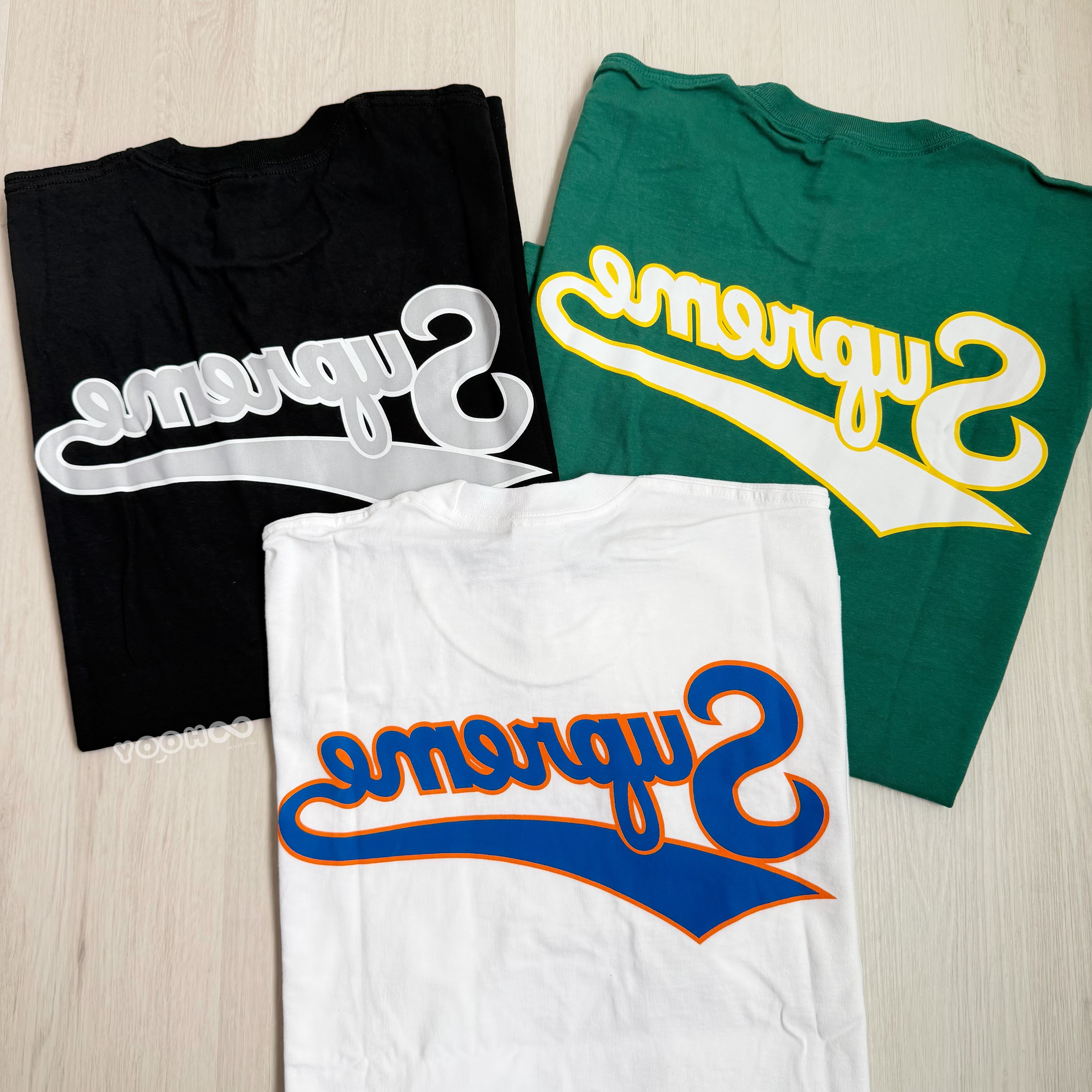 現貨┃Supreme 24SS Backward Tee 背後logo 短T