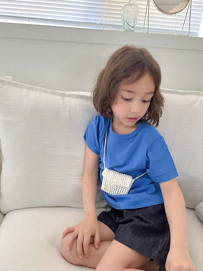 正韓夏Digreenkids 五色飽和色上衣