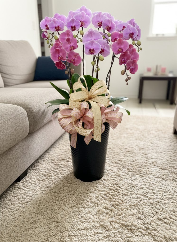 粉色花嶼