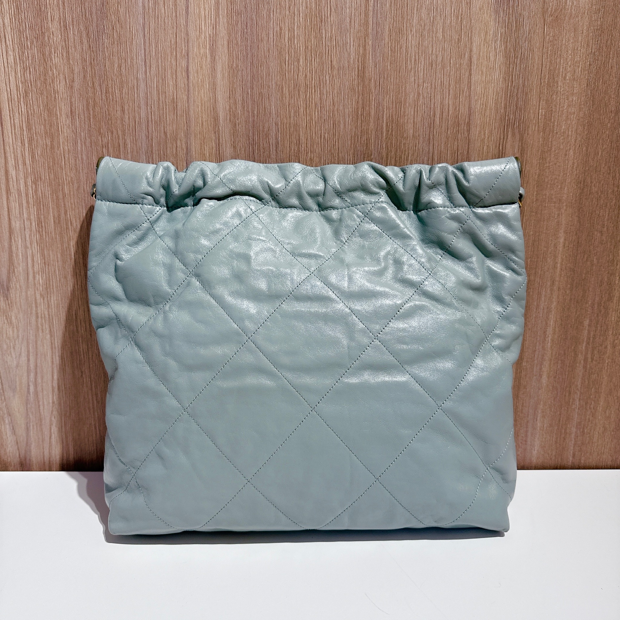 Chanel Chanel 22 Handbag - Light Blue Grey / GHW