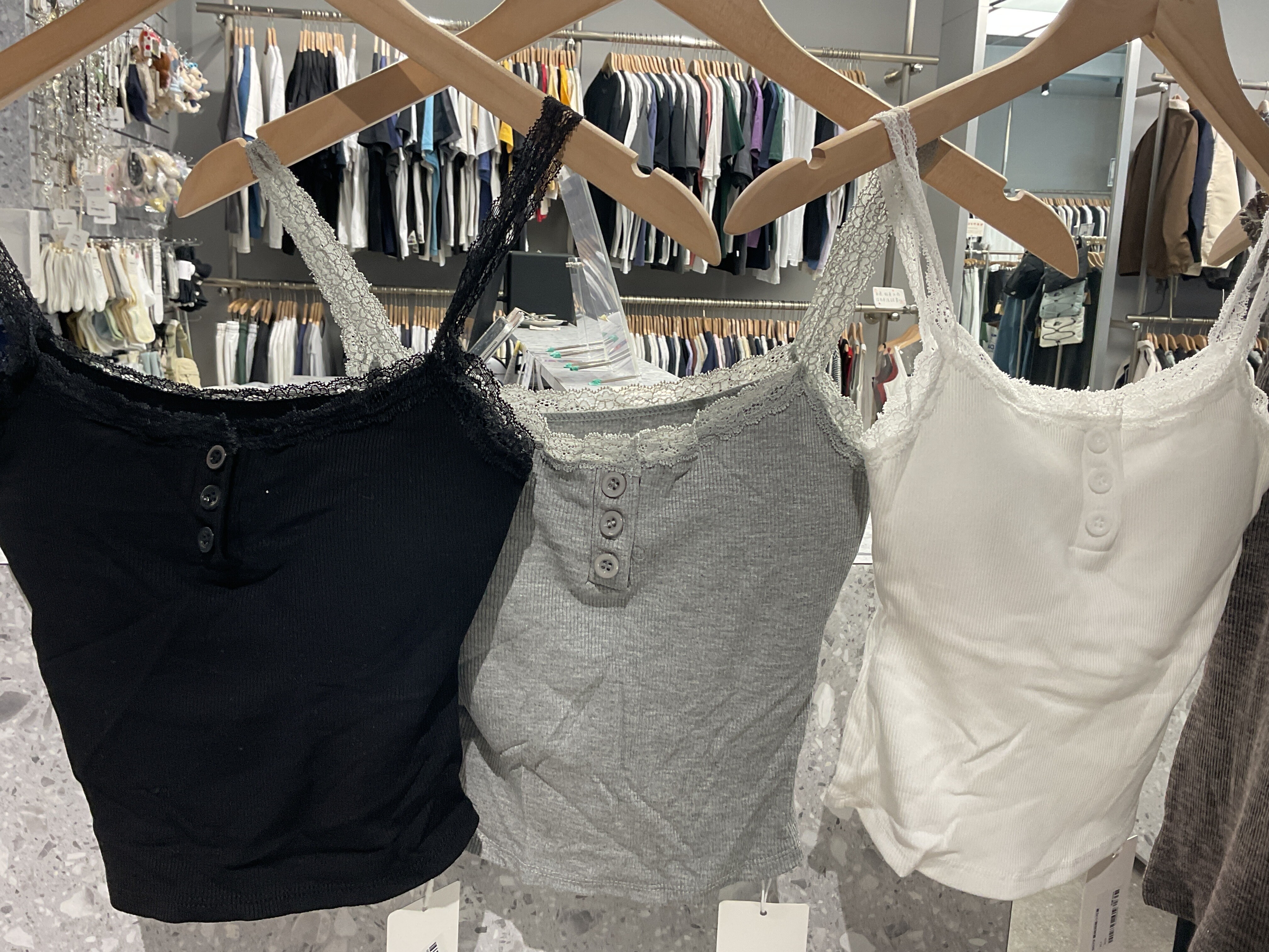 9079 蕾絲短版小可愛