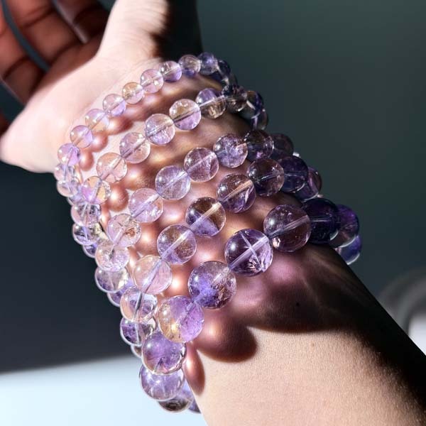 紫黃晶手鍊