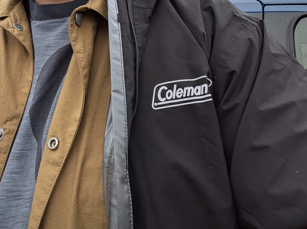 #代購 COLEMAN x LAWSON 聯名系列 雨傘 / 雨衣 防水外套 附收納袋