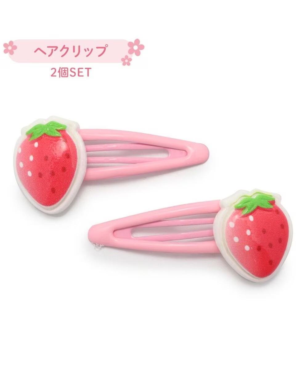 USAMOMO萌兔桃桃 髮夾 (2入/組)