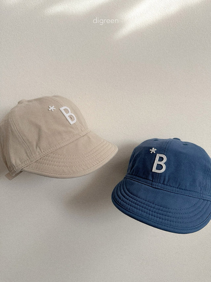 正韓夏Digreenkids 四色刺繡字母棒球帽