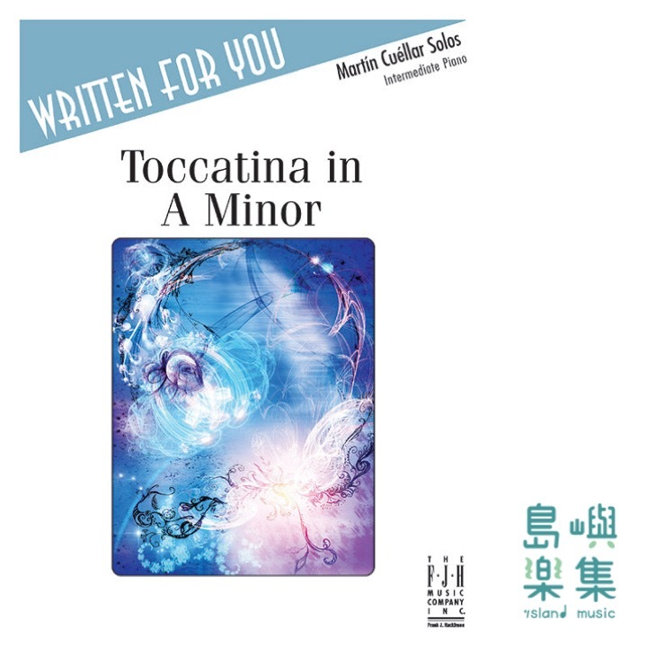 Toccatina in A Minor: Intermediate Piano Sheet